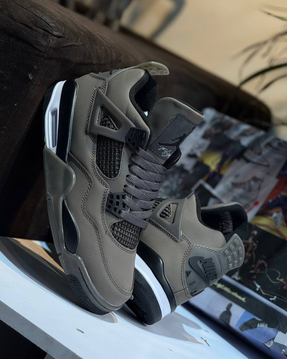 Air Jordan 4 “Grey/Black” – Web Monkey Shoes