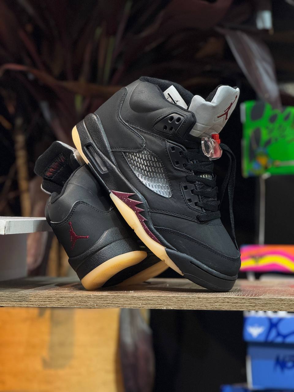 Air Jordan 5 “Burgundy Black” – Web Monkey Shoes
