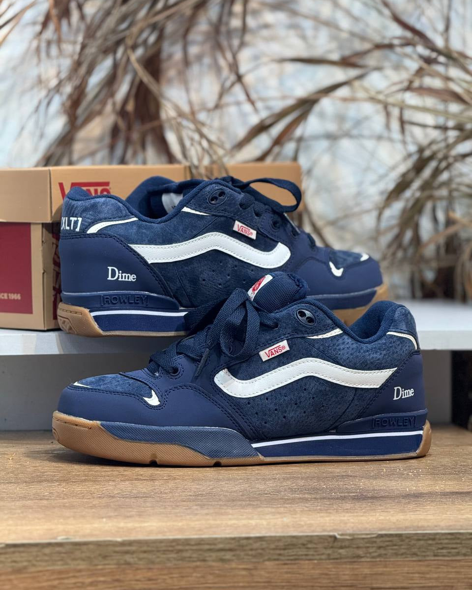 Vans Rowley XLT x Dime (Navy/Gum) – Web Monkey Shoes