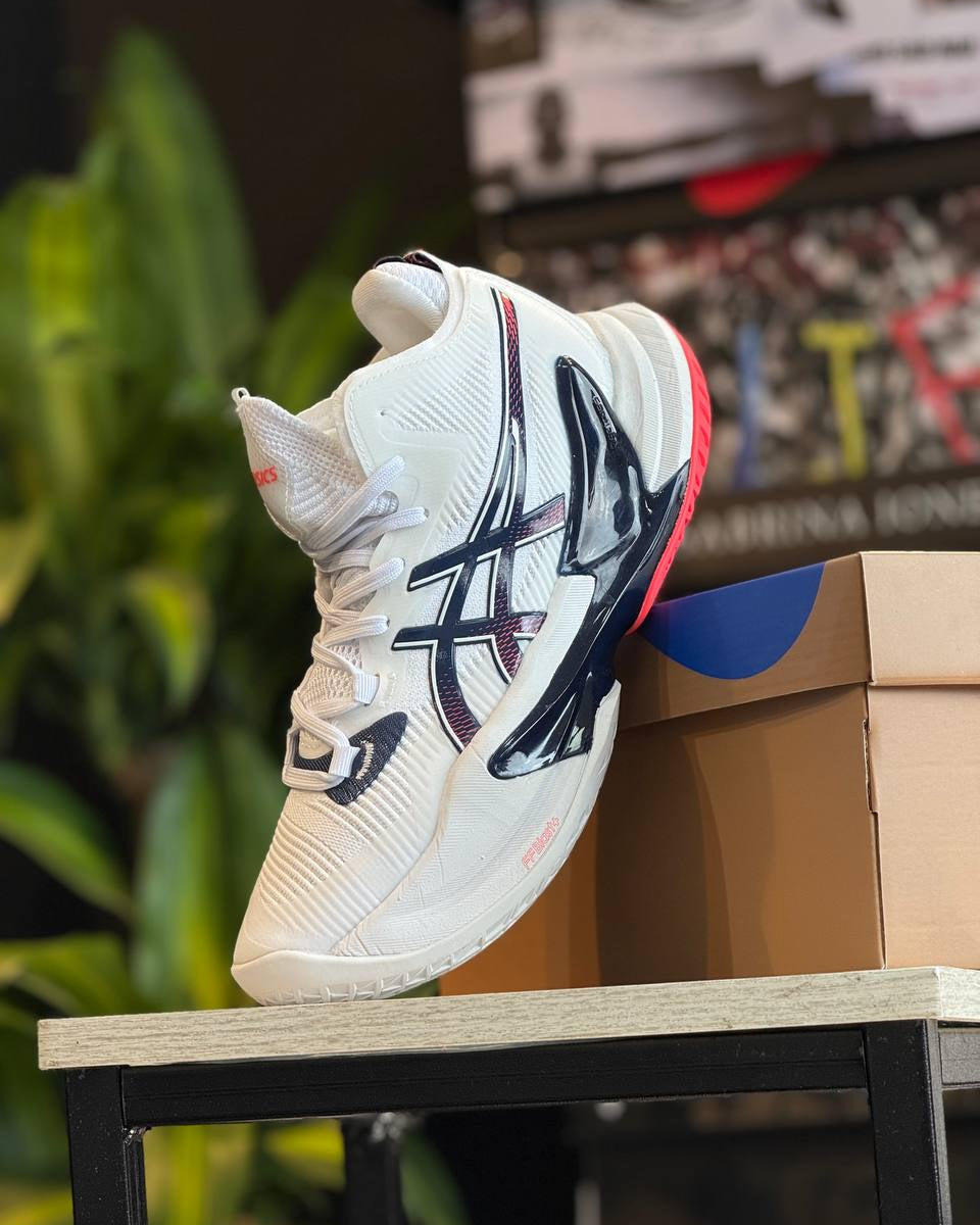 ASICS Nova Surge 2 – White / Black / Red – Web Monkey Shoes