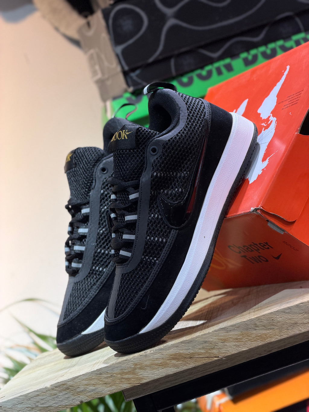 Nike Book 2 Spiridon "Black/White"