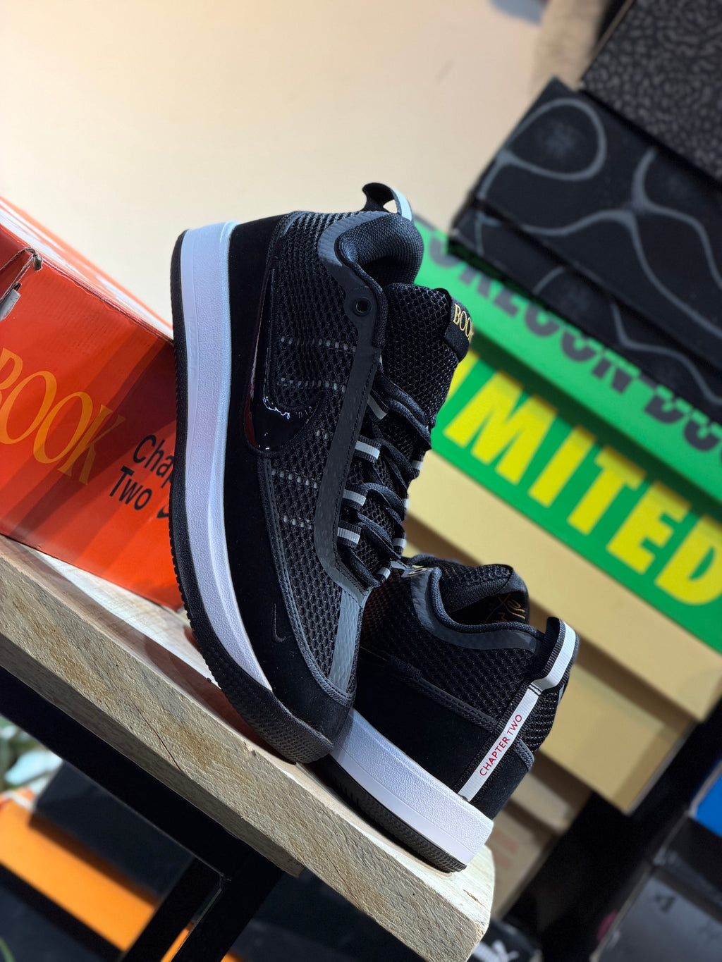Nike Book 2 Spiridon "Black/White"