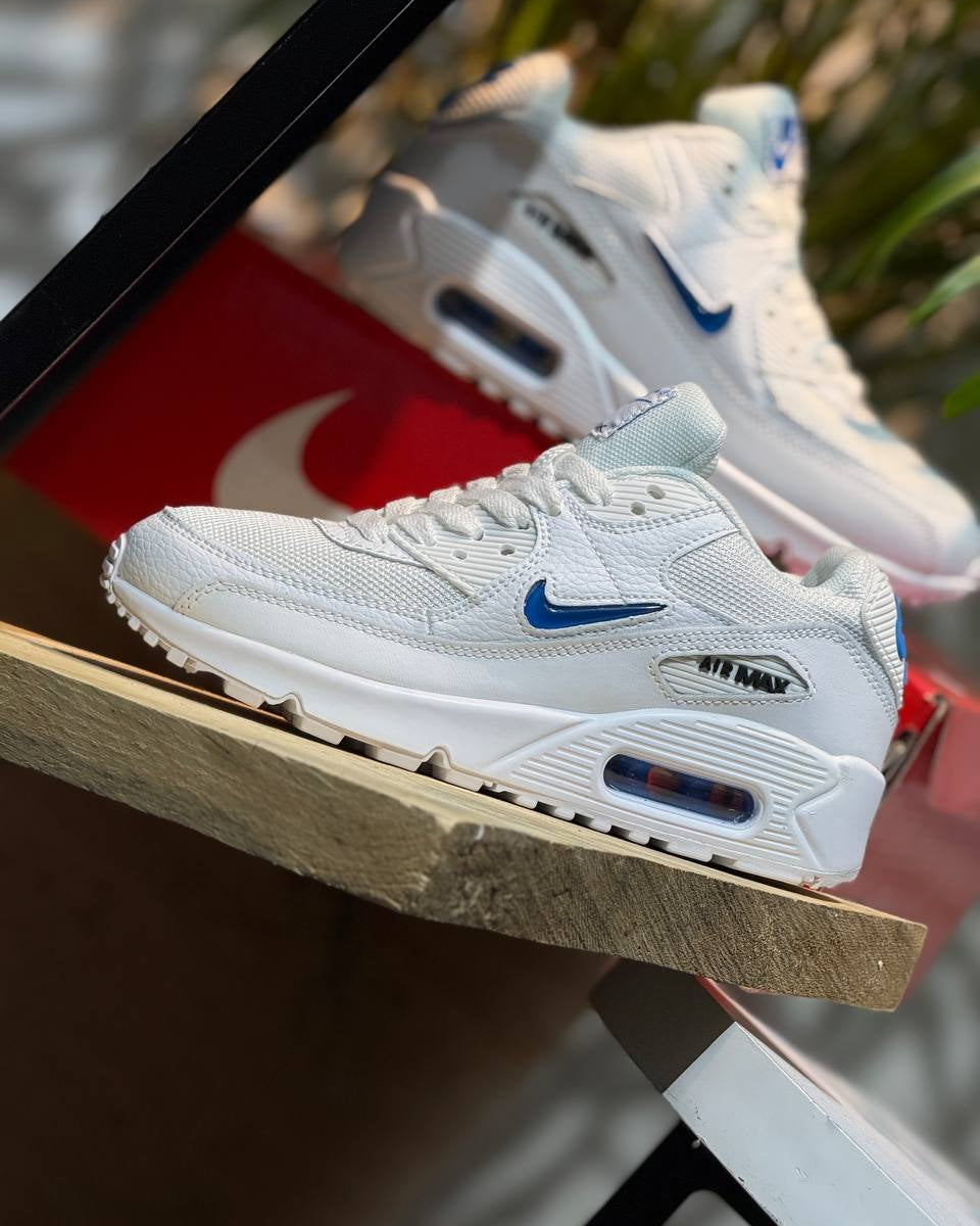 Nike Air Max 90 – White / Blue