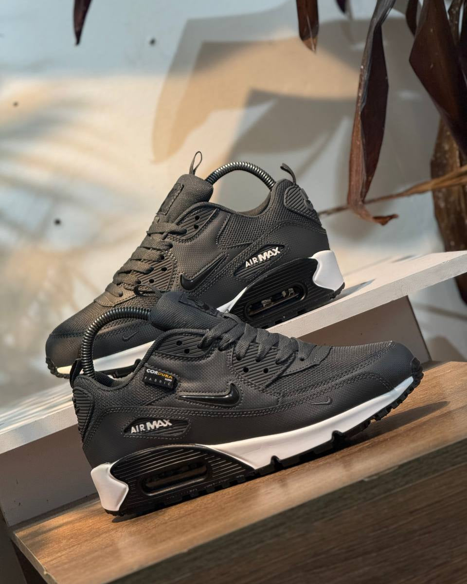 Nike Air Max 90 Cordura – Dark Grey / Black / White