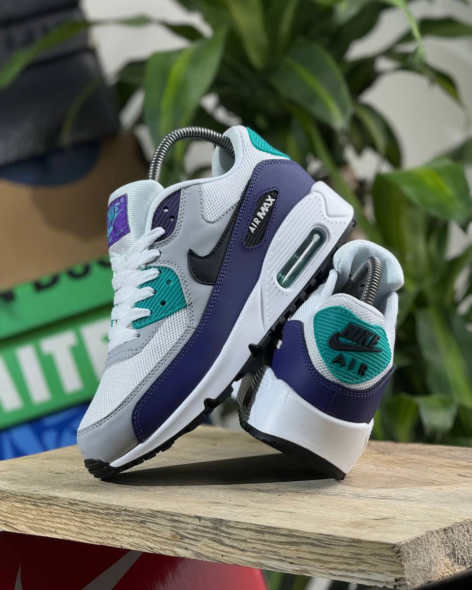 Nike Air Max 90 Retro – Grey / Purple / Teal