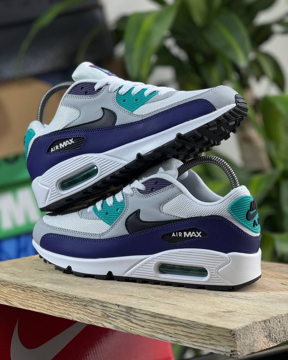 Nike Air Max 90 Retro – Grey / Purple / Teal