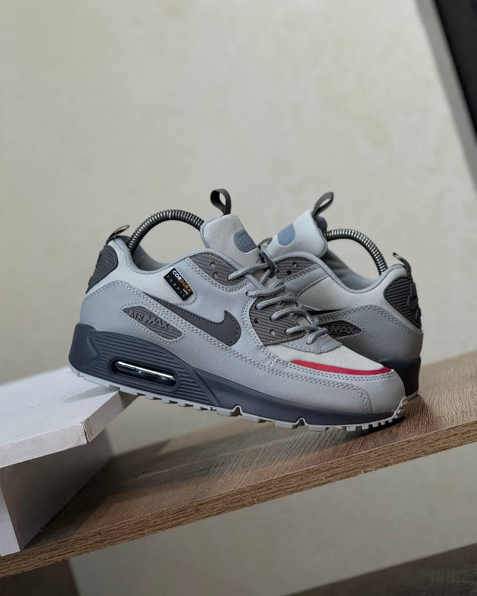 Nike Air Max 90 x CORDURA Grey Dark Grey Red