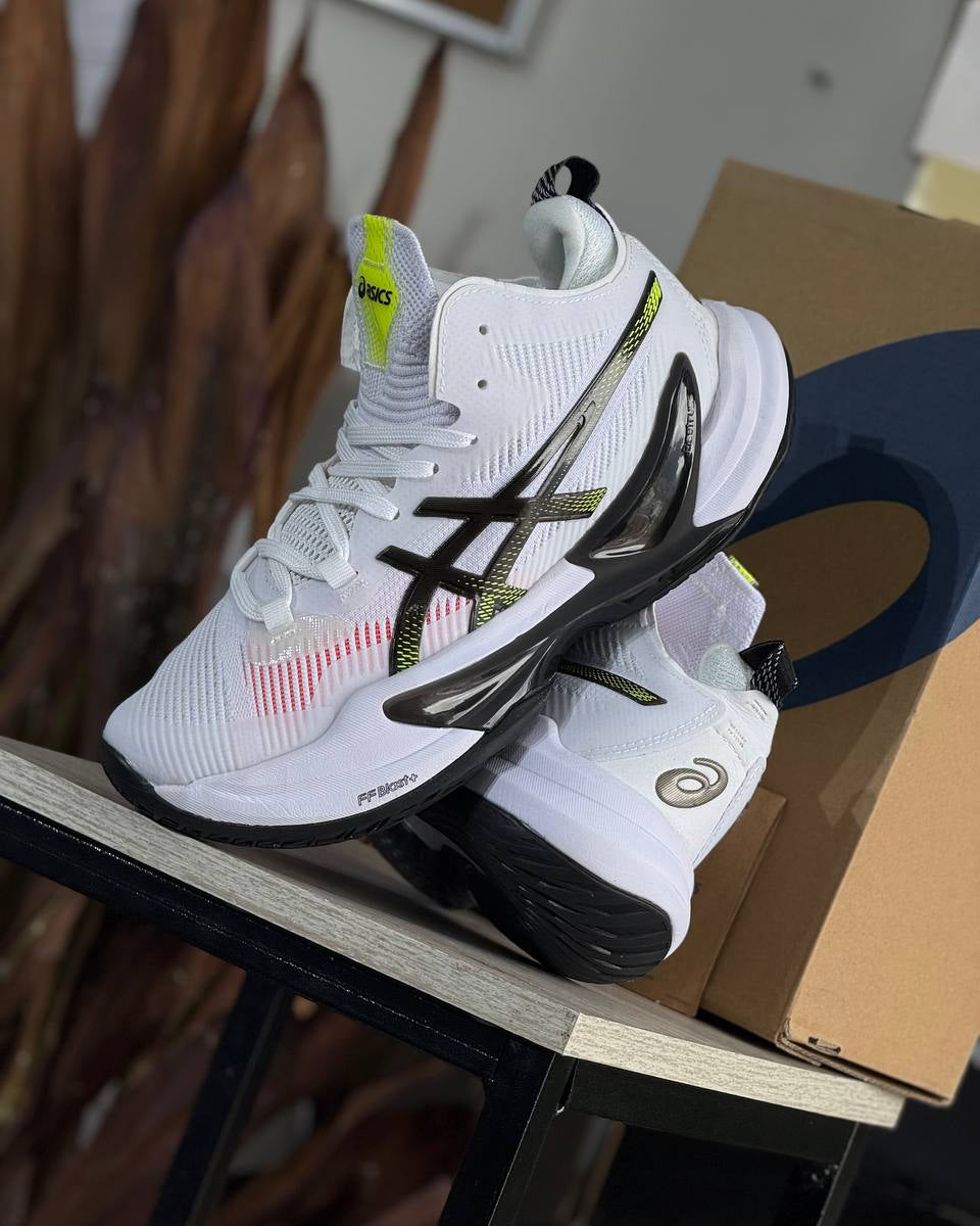 ASICS Metarise 2 Blanco Negro Verde (HOMBRE)