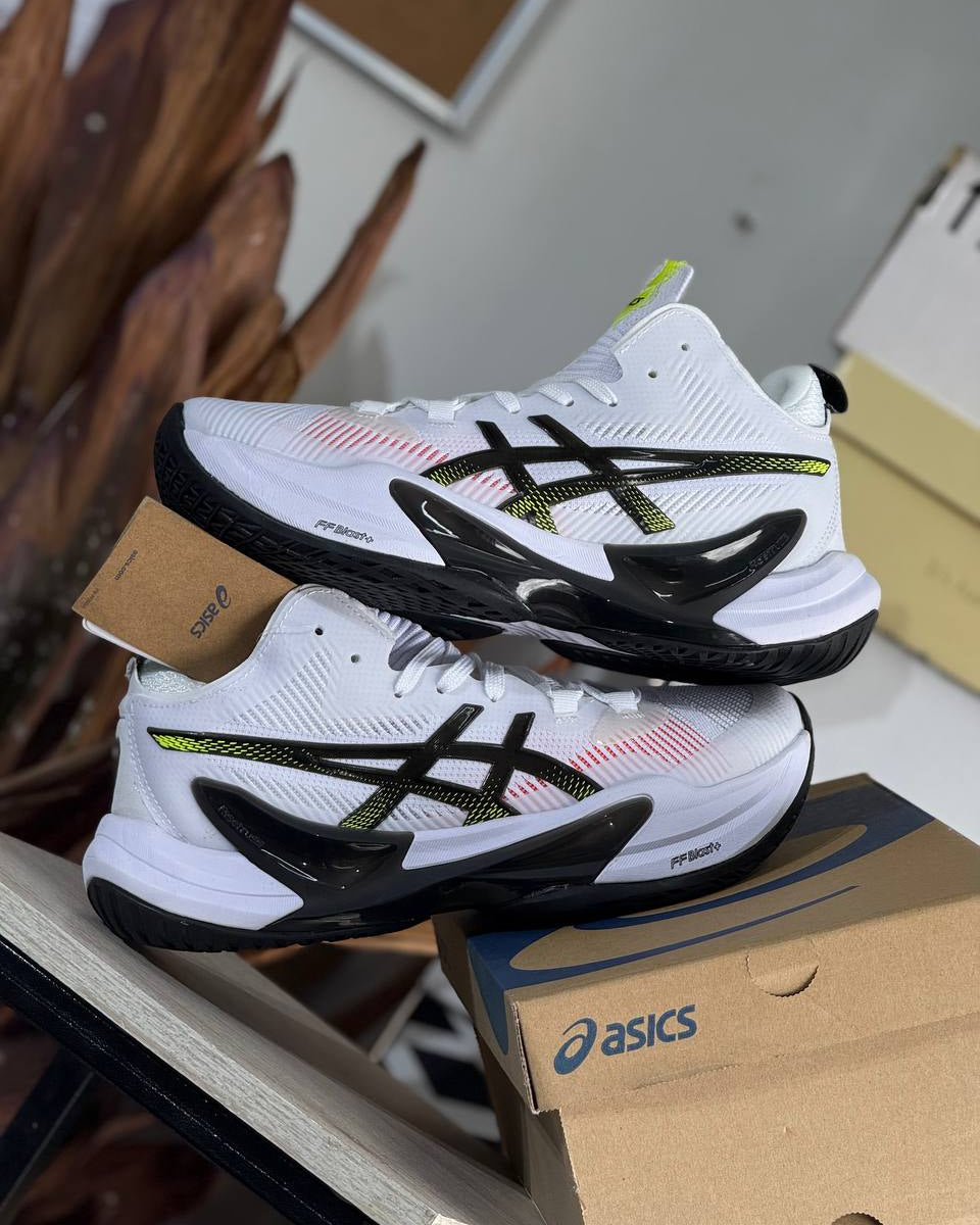ASICS Metarise 2 Blanco Negro Verde (HOMBRE) – Web Monkey Shoes