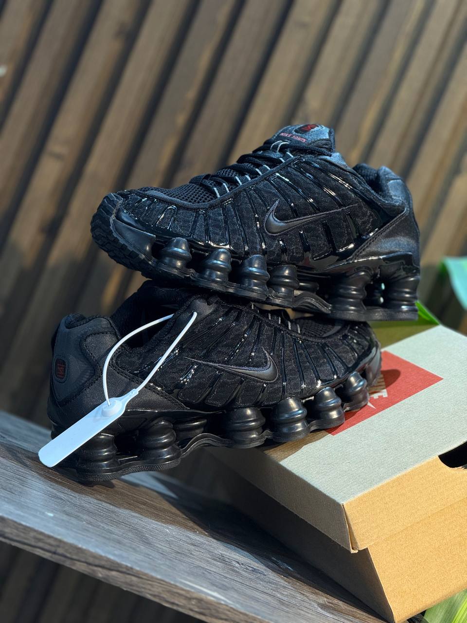 Nike Shox TL “Triple Black”