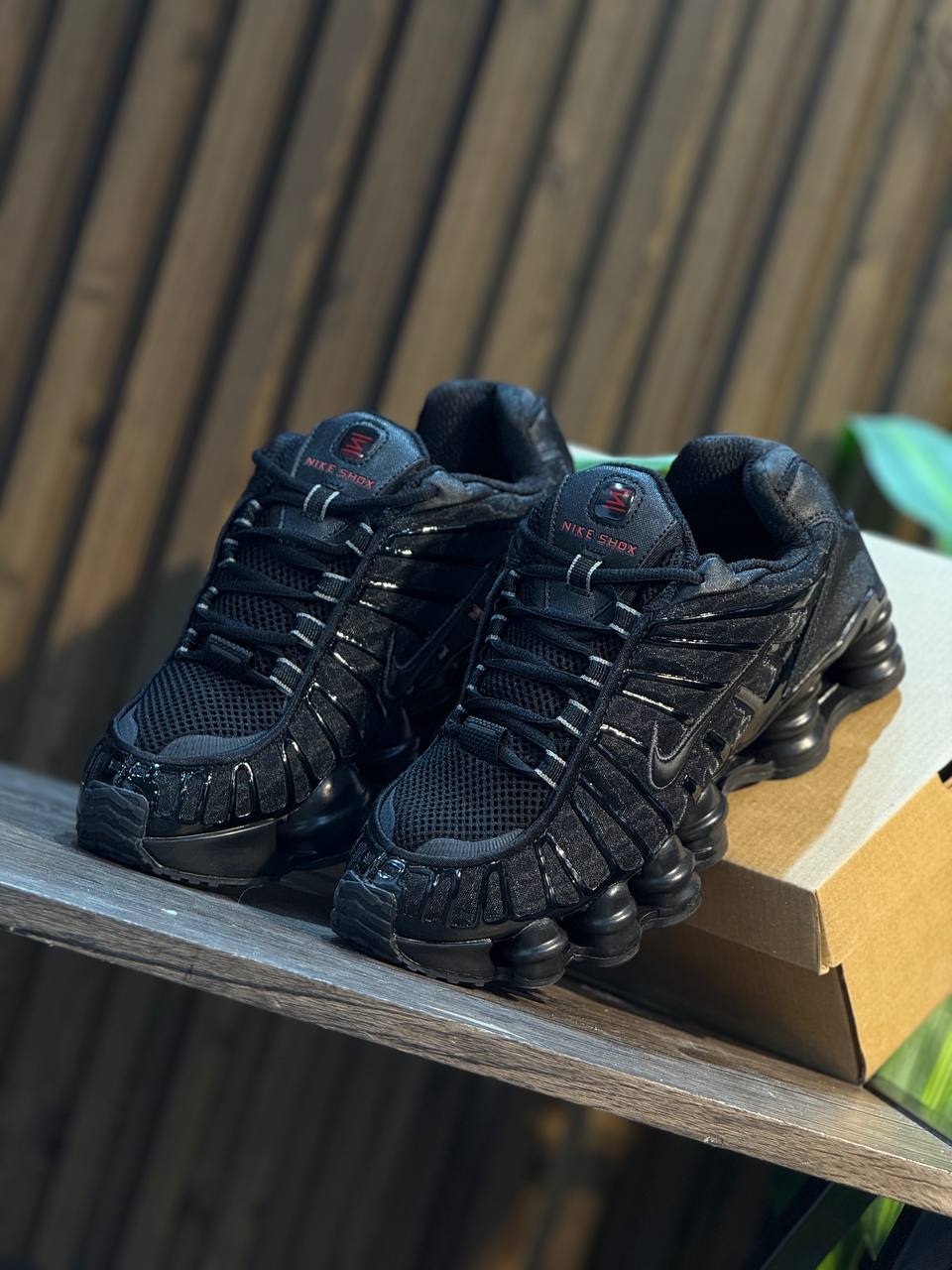 Nike Shox TL “Triple Black” – Web Monkey Shoes