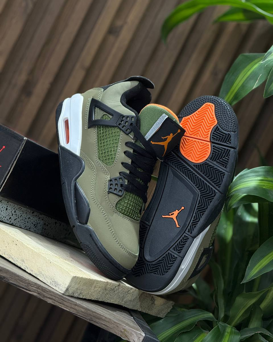 Air Jordan 4 “Olive/Orange”