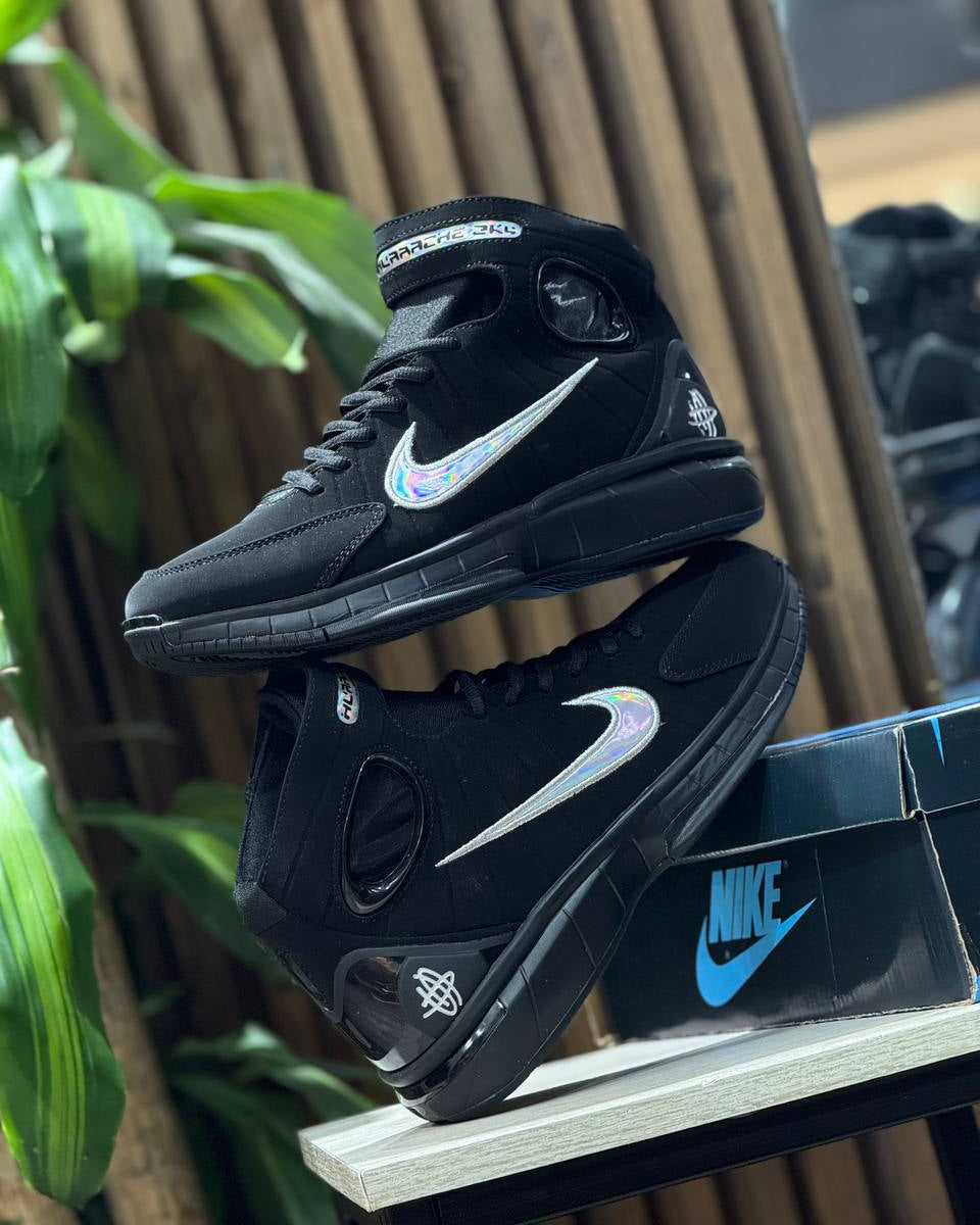 NIKE AIR ZOOM HUARACHE 2K4 BLACK IRIDESCENT