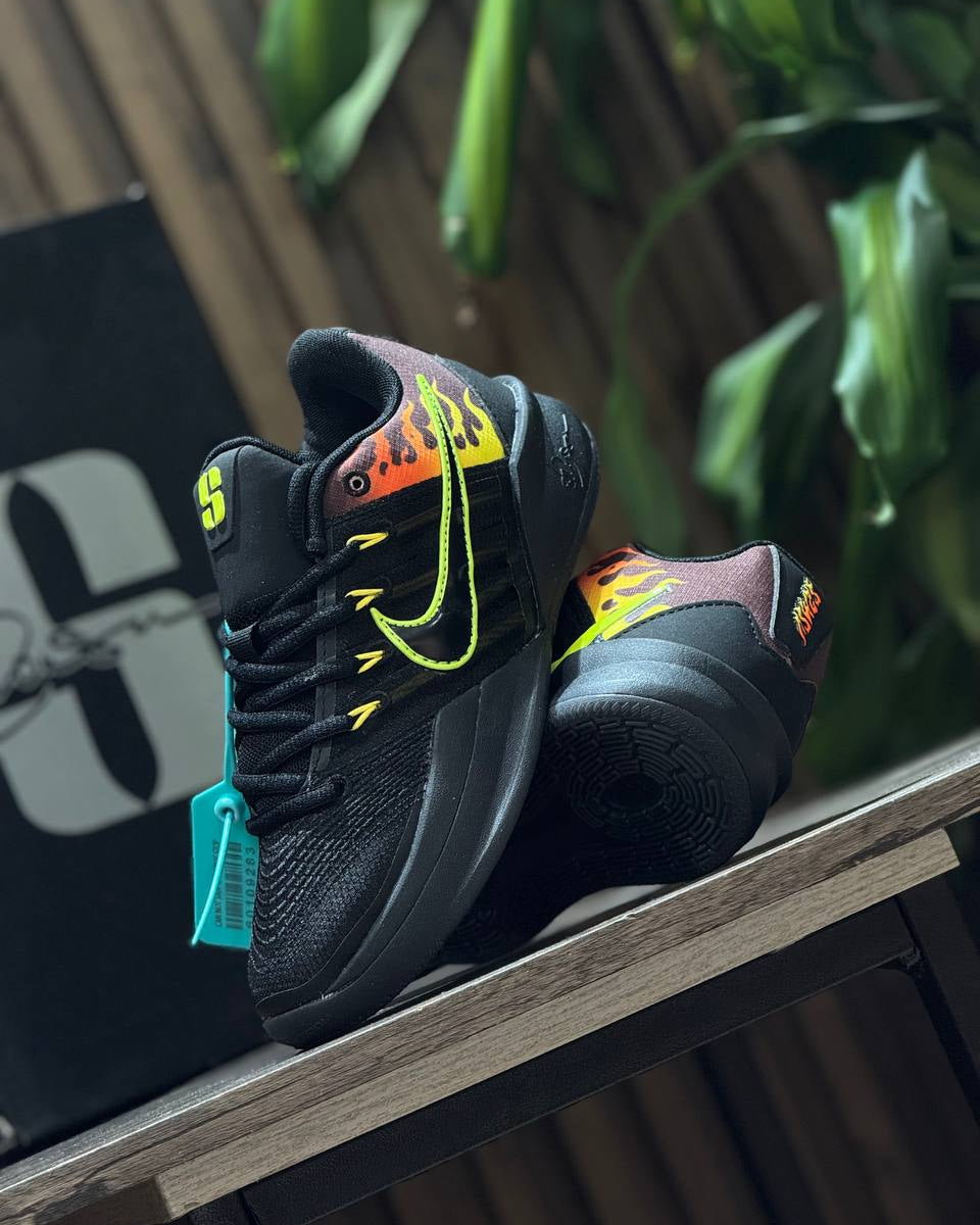 NIKE SABRINA 3 BLACK NEON FIRE