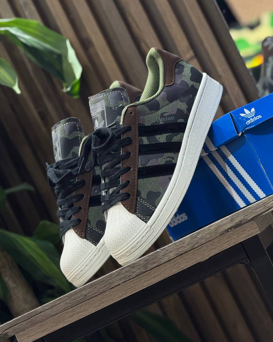 ADIDAS SUPERSTAR CAMO GREEN