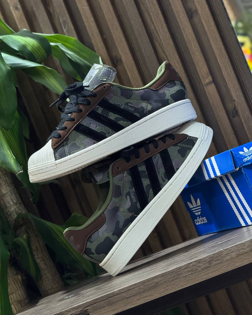 ADIDAS SUPERSTAR CAMO GREEN