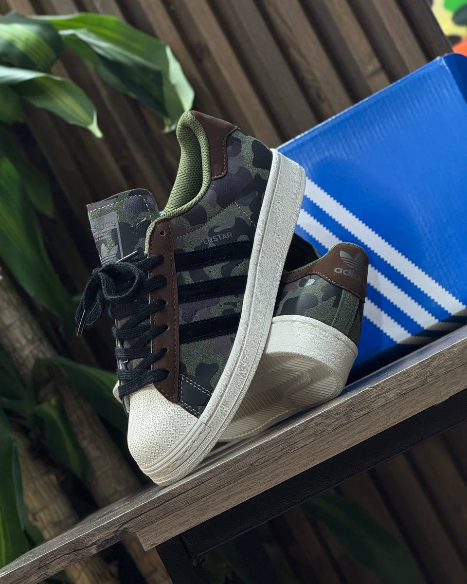 ADIDAS SUPERSTAR CAMO GREEN