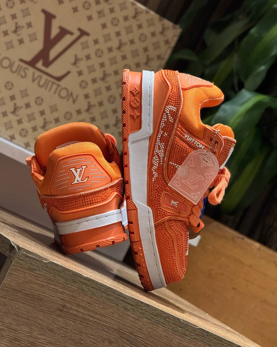 Louis Vuitton Trainer Maxi Naranja