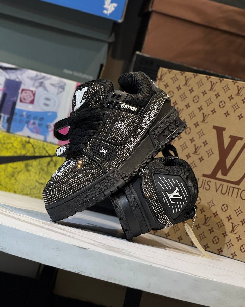 LOUIS VUITTON LV TRAINER CRISTALES SWAROVSKI