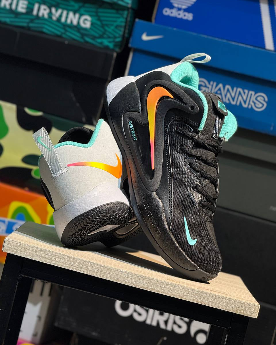 NIKE ZOOM HYPERSET 2 BLACK / ORANGE / TURQUOISE
