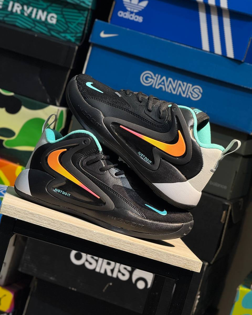 NIKE ZOOM HYPERSET 2 BLACK / ORANGE / TURQUOISE