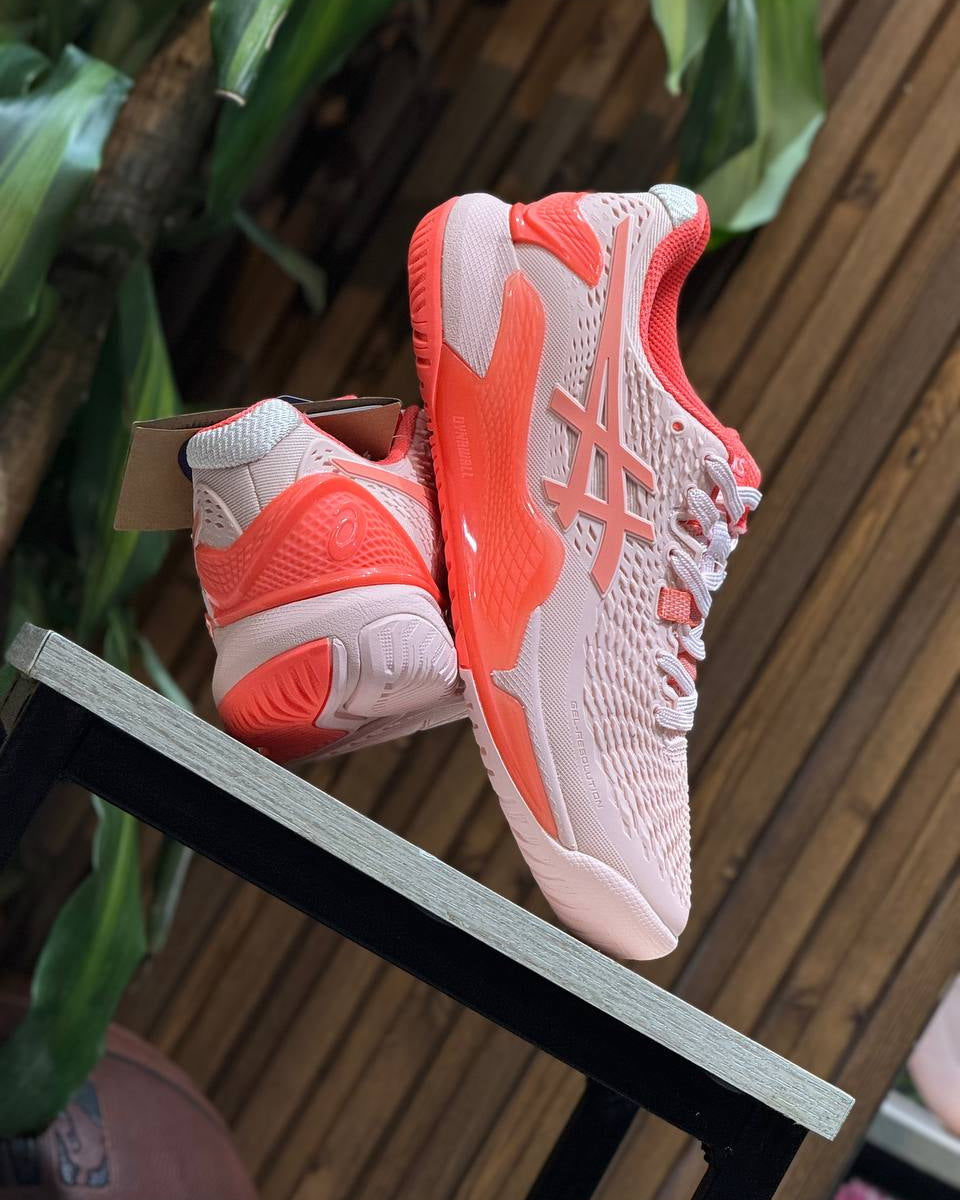 ASICS GEL RESOLUTION 9 CLAY PINK / CORAL