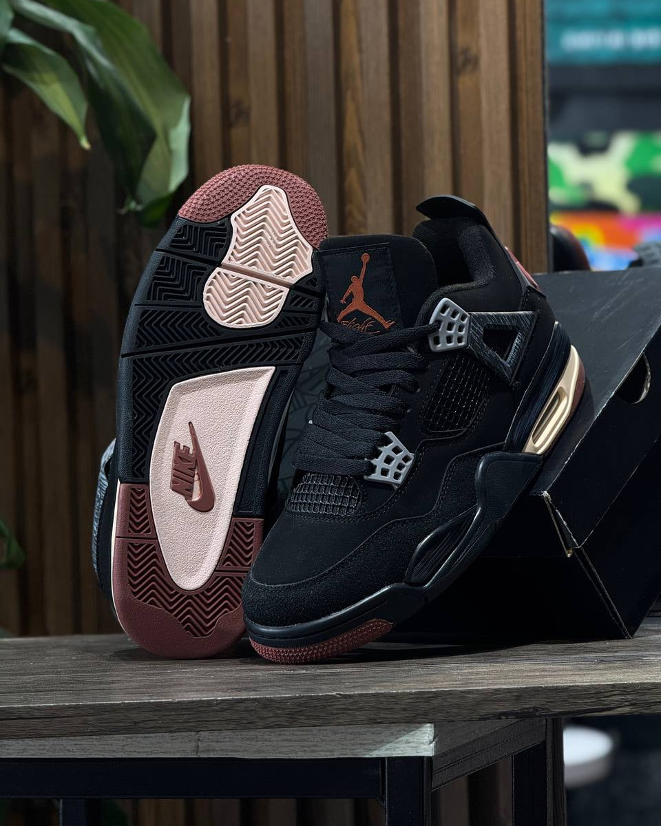 NIKE AIR JORDAN 4 RETRO STARFISH BLACK / PINK