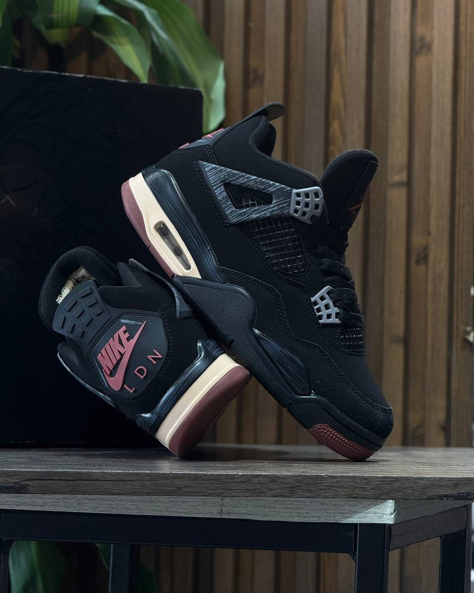 NIKE AIR JORDAN 4 RETRO STARFISH BLACK / PINK