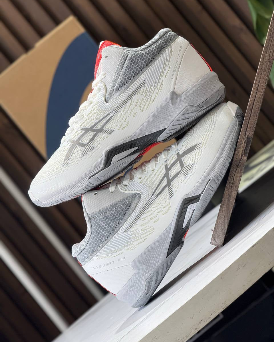 ASICS V-Swift FF White / Grey / Red