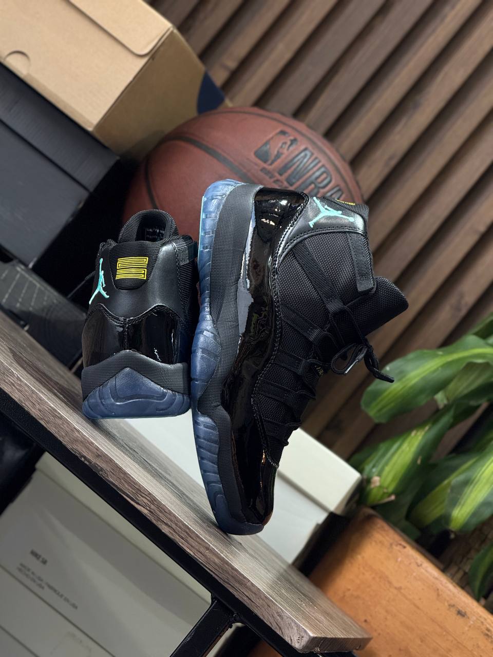 Air Jordan 11 Retro Black / Gamma Blue