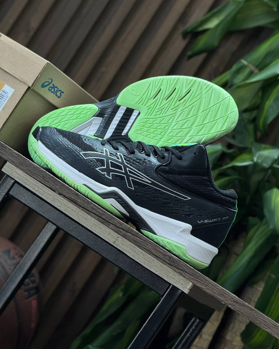 ASICS V-Swift FF Black / White / Green