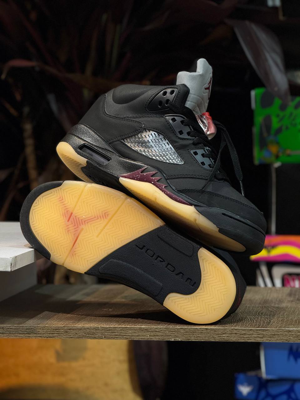 Air Jordan 5 “Burgundy Black”
