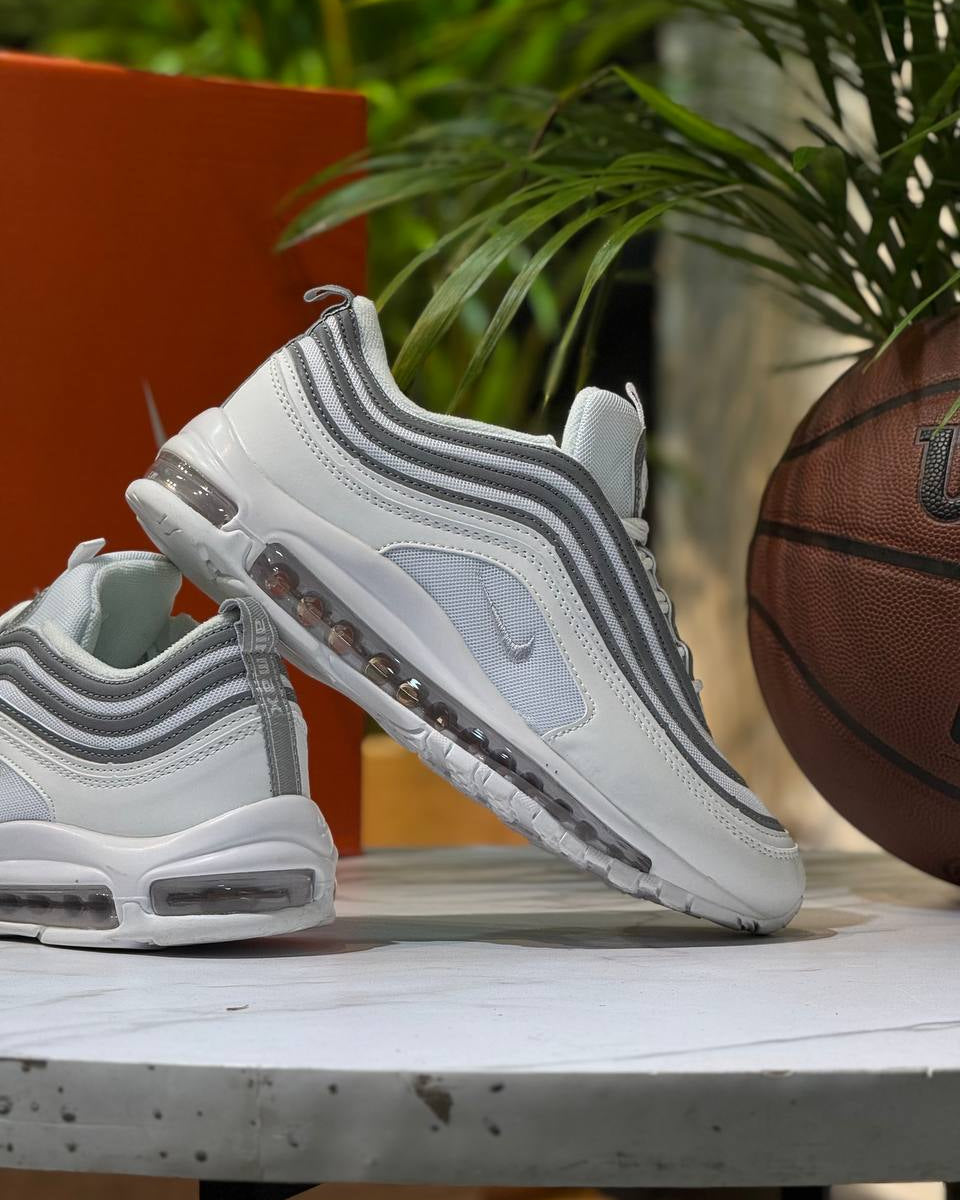 Nike Air Max 97 “Triple White / Silver Reflective”