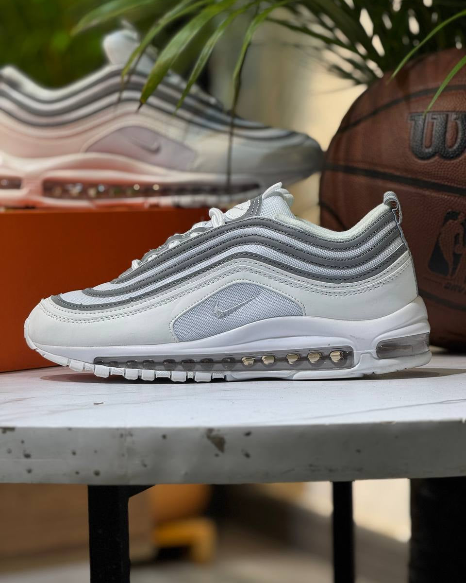 Nike Air Max 97 “Triple White / Silver Reflective”