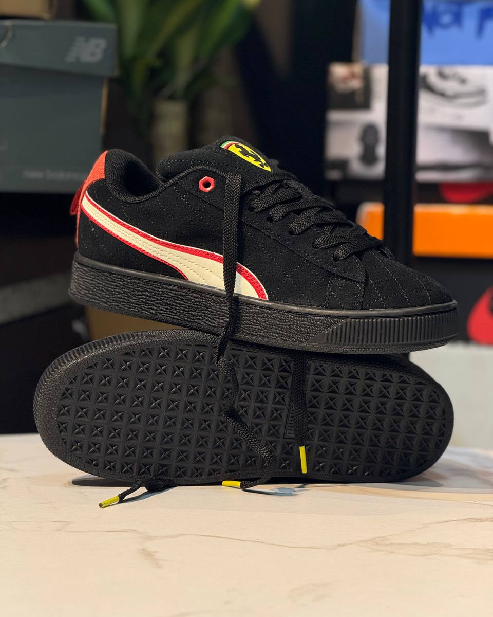 PUMA x Ferrari Suede Black Edition