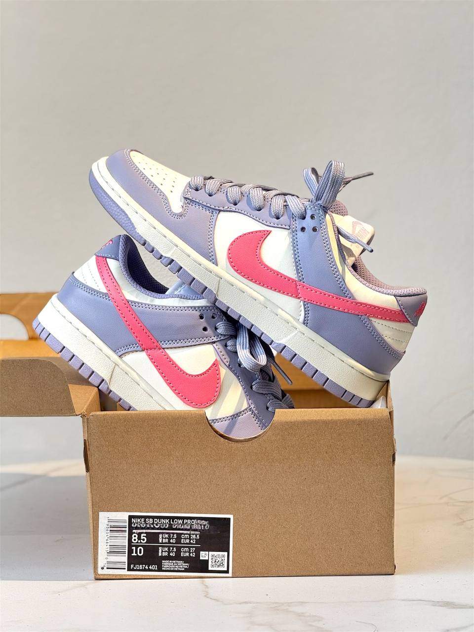 Nike Dunk Low “Pink Foam & Light Thistle