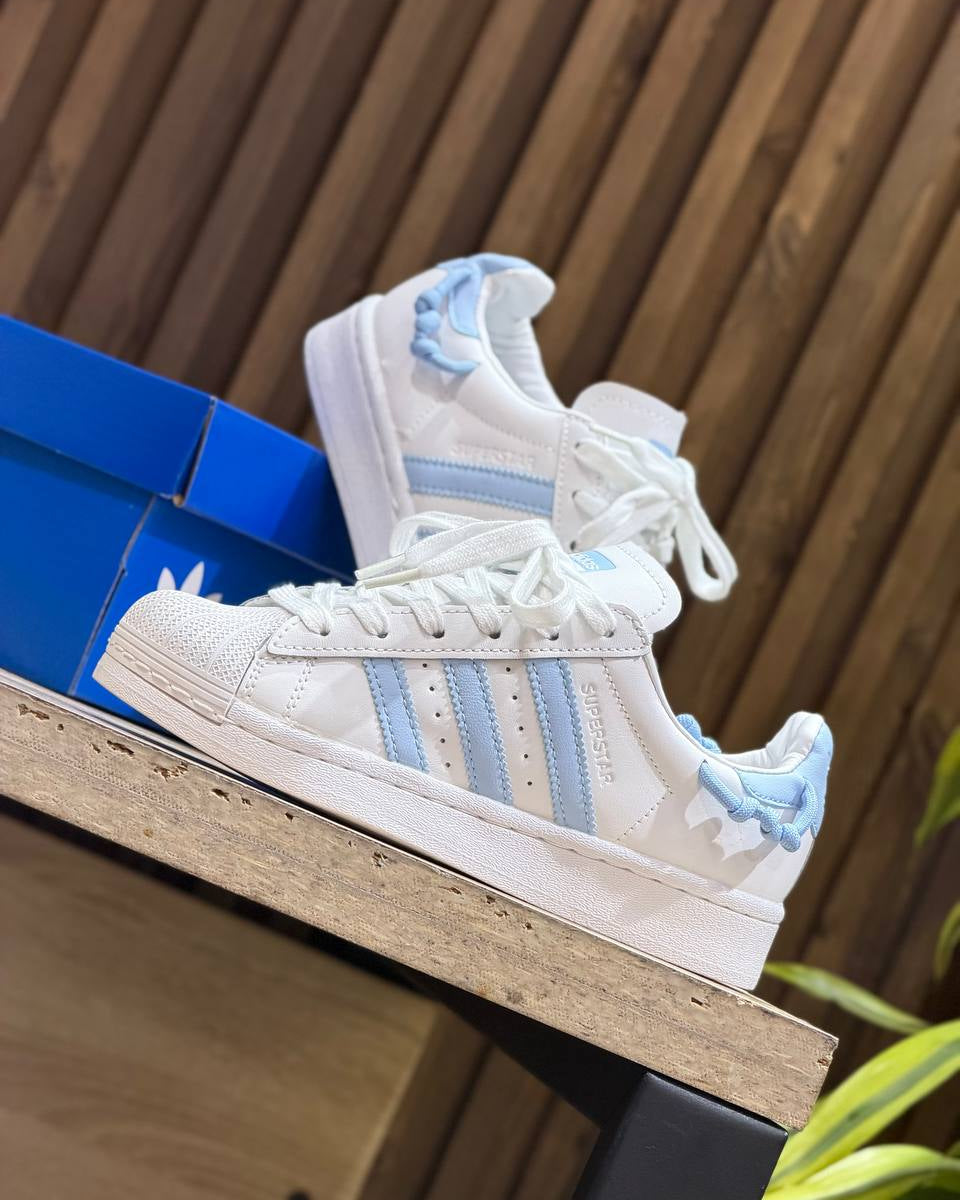 adidas Superstar “Knotted Rope – White/Clear Sky”