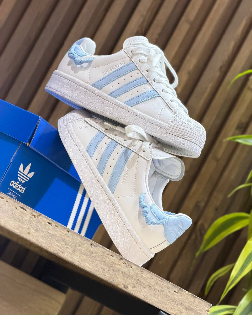 adidas Superstar “Knotted Rope – White/Clear Sky”