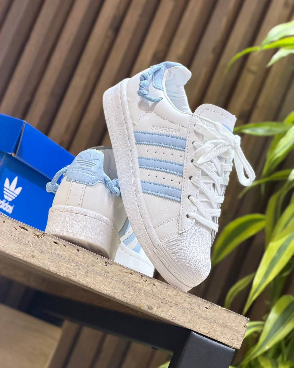 adidas Superstar “Knotted Rope – White/Clear Sky”
