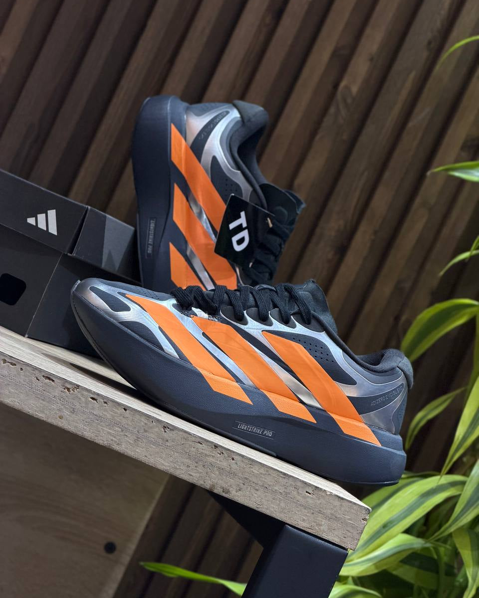 Adidas Adizero EVO SL EXO “Beam Orange / Tech Grey Metallic / Iron Metallic”