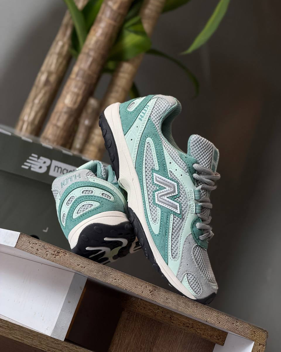 Kith x New Balance 204L “Green / Silver / Grey”