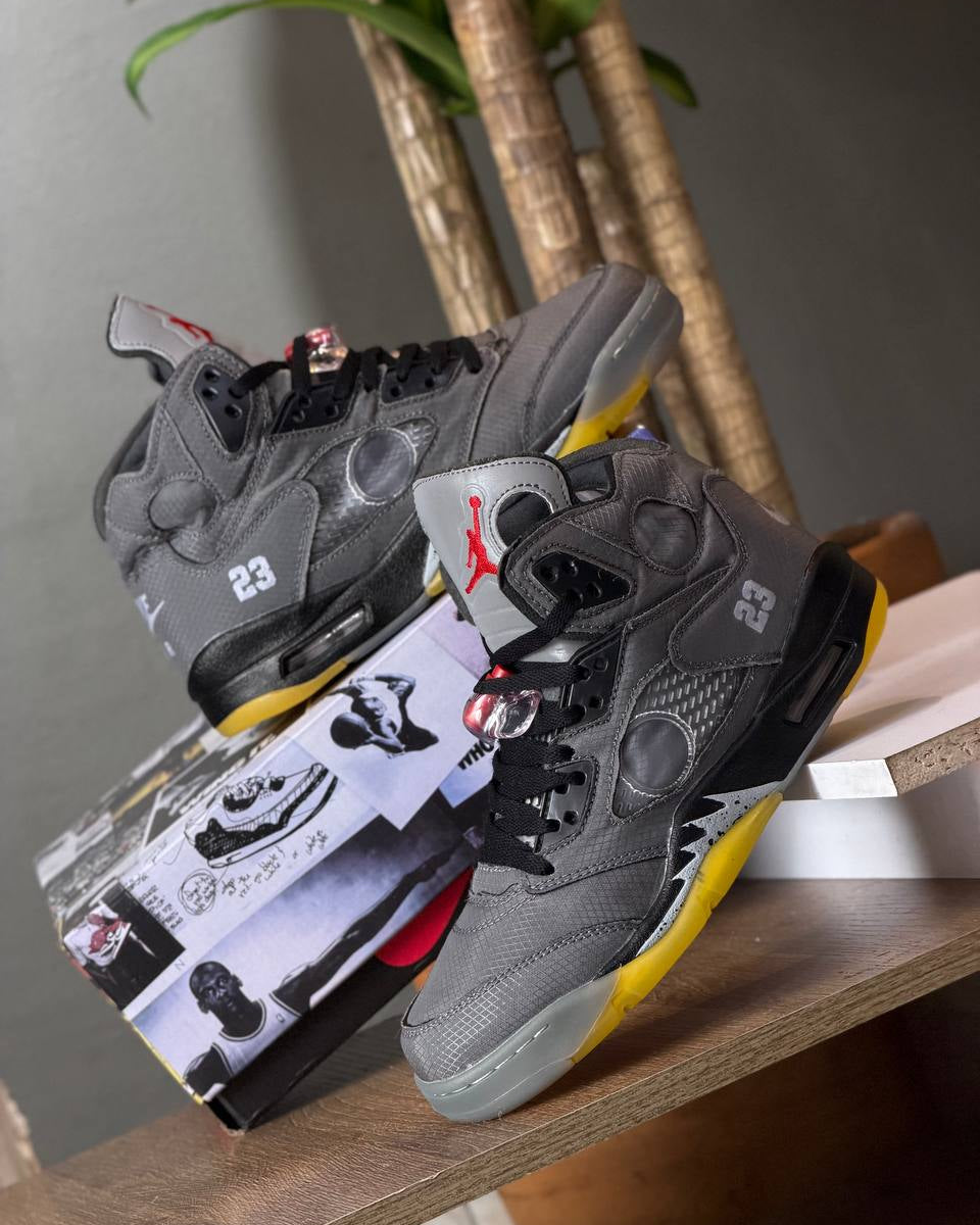 Off-White x Air Jordan 5 Retro “Muslin”