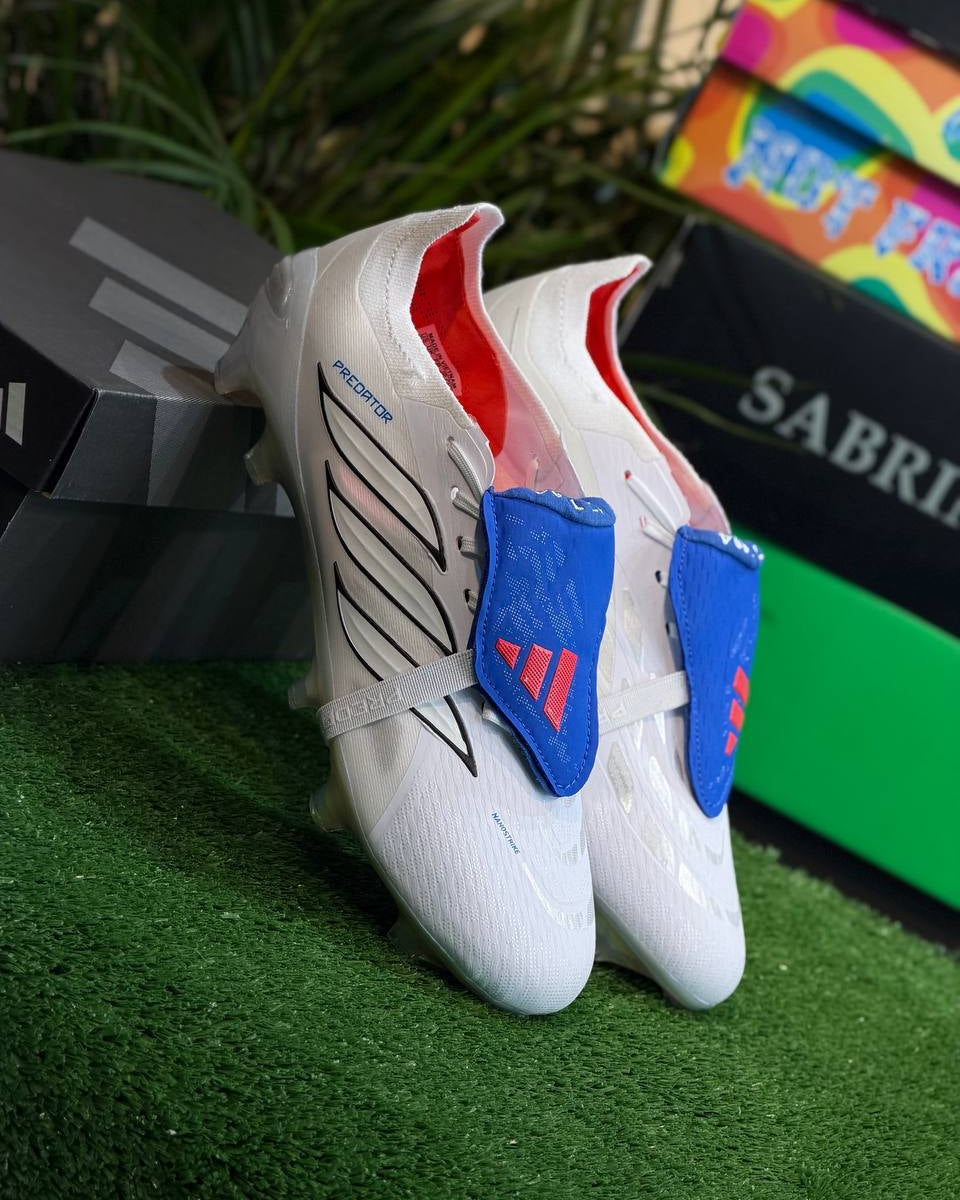 adidas Predator Elite FT FG “Jude Bellingham” Cloud White/Zero Metallic/Royal Blue