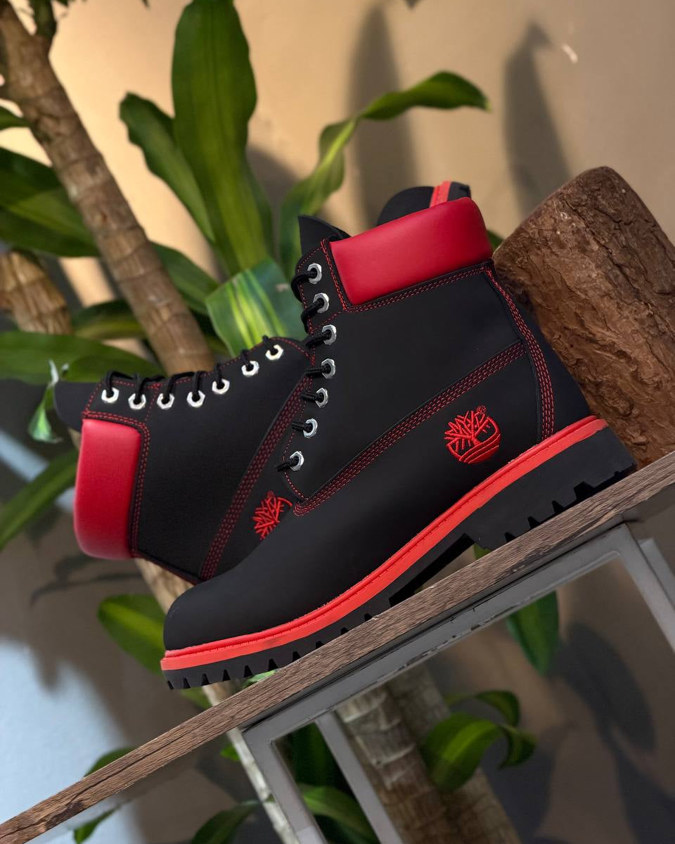 Timberland 6-Inch Premium “Black Red”