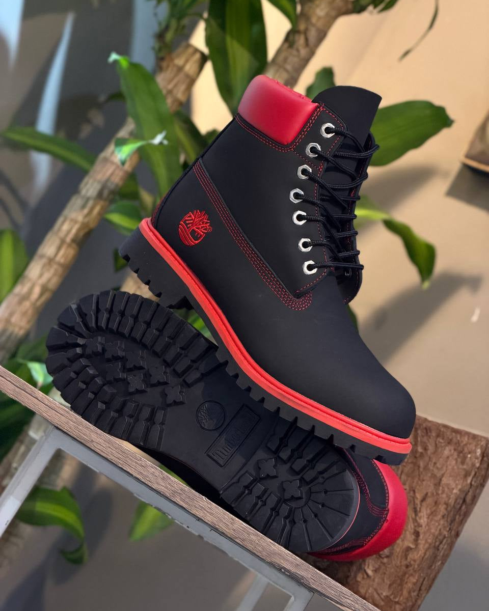 Timberland 6-Inch Premium “Black Red”