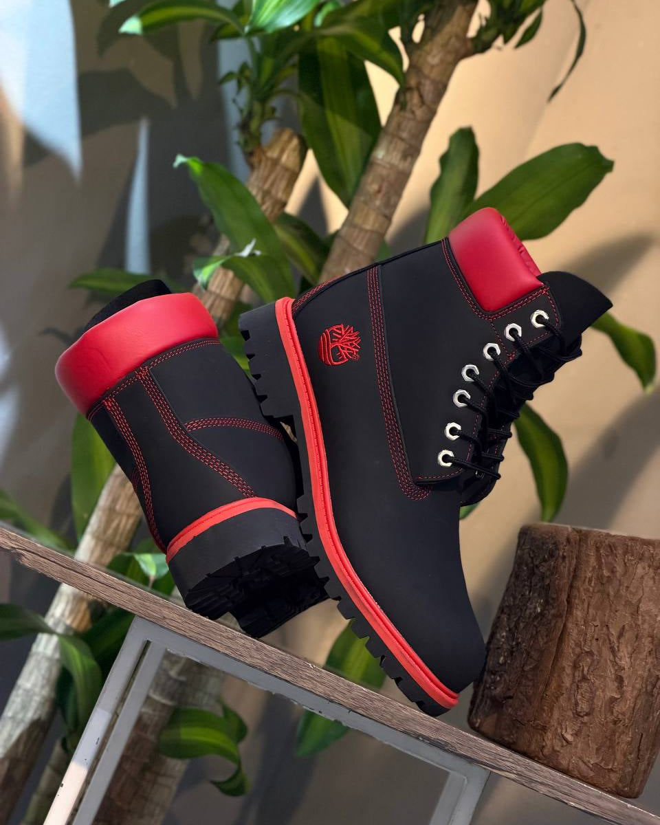 Timberland 6-Inch Premium “Black Red”