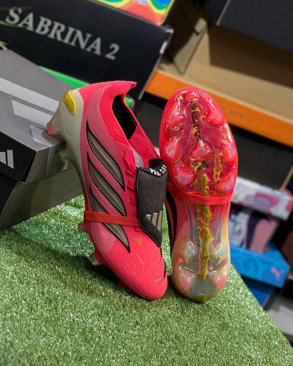adidas Predator Elite Fold-Over Tongue FG Beckham – Beam Pink