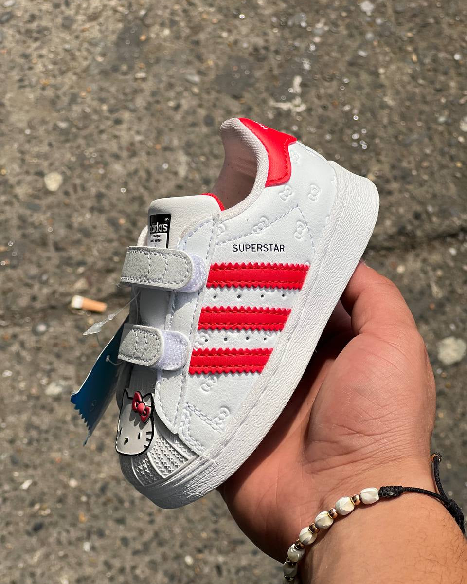 ADIDAS SUPERSTAR ROJA KIDS