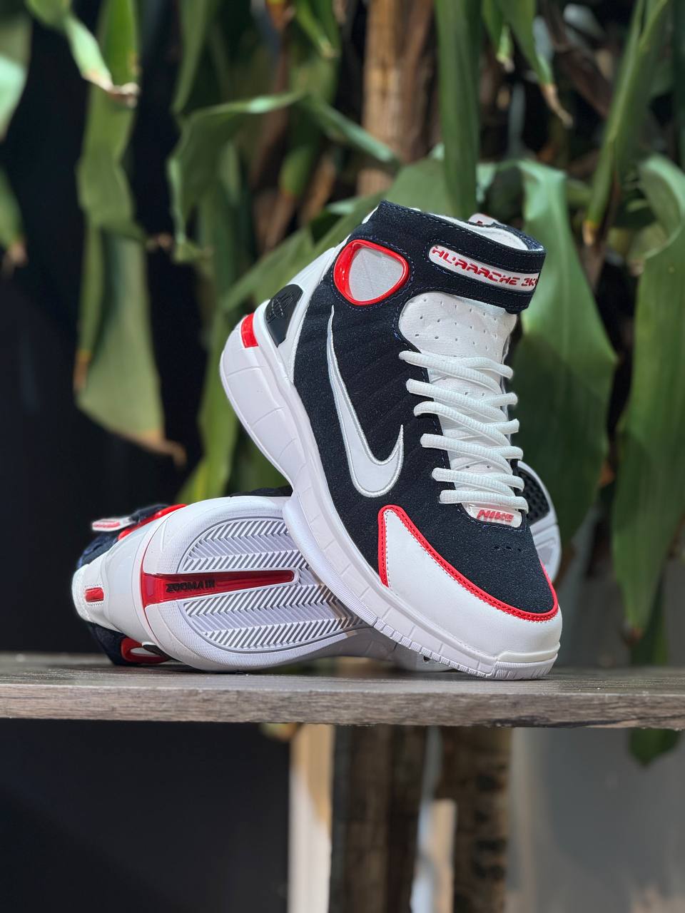 Nike Air Zoom Huarache 2K4 “Black/White/Varsity Red”