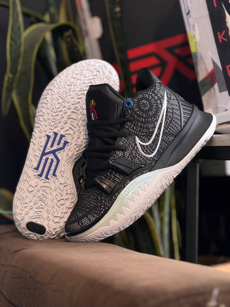 Nike Kyrie 7 “Black/White Multi”